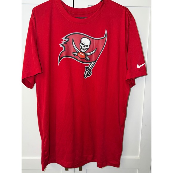 Nike Other - Nike Tampa Bay Buccaneers Dri-FIT Red Graphic T-Shirt Mens XL NFL Football